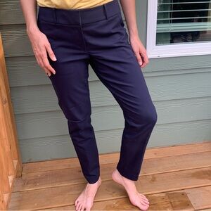 Loft- Ann Taylor Navy Skinny Leg Dress Pants